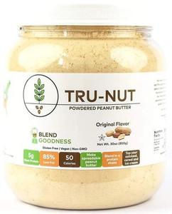 Tru-Nut Powdered Peanut Butter Original -- 30 oz