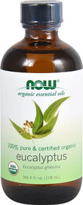 NOW Foods Organic Essential Oils Eucalyptus Oil -- 4 fl oz