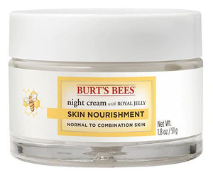 Burts Bees Skin Nourishment Night Cream For Normal to Combinatinon Skin -- 1.8 oz
