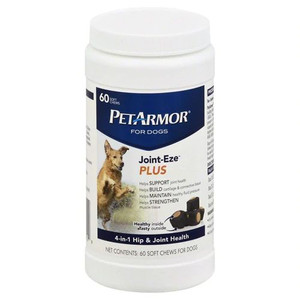 Pet Armor Joint-Eze Plus For Dogs -- 60 Soft Chews