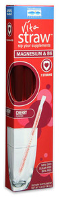 Trace Minerals Research VitaStraw Magnesium & B6 Cherry -- 10 Packs