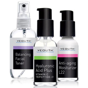 Yeouth Essentials Anti Aging 3-Pack Skin Care System -- 3-Pack Set