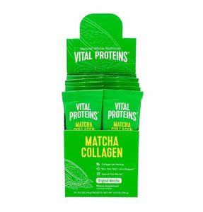 Vital Proteins Matcha Collagen Stick Packs Original -- 14 Packets