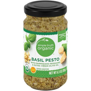 3 PACK of Simple Truth Organic Basil Pesto -- 6.5 oz