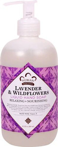 3 PACK OF Nubian Heritage, Lavender & Wildflowers, Liquid Hand Soap, 12.3 fl oz (364 ml),Nubian Heritage, Lavender & Wildflowers, Liquid Hand Soap, 12.3 fl oz (364 ml)