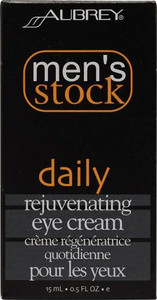 Aubrey Mens Stock Daily Rejuvenating Eye Cream -- 0.5 fl oz