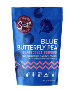 Suncore Foods Blue Butterfly Pea Super Juice Powder -- 3.5 oz