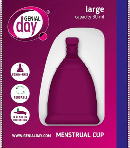 Genial Day Menstural Cup Large -- 1 Box