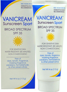 Vanicream Sunscreen Sport SPF 35 -- 4 fl oz