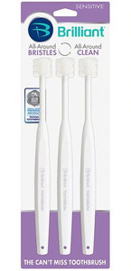 Baby Buddy Brilliant! Sensitive Toothbrush -- 3 Pack