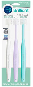 Baby Buddy Brilliant! Sensitive Toothbrush Expectant Mothers -- 3 Pack