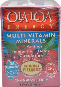 Ola Loa Energy Cran-Raspberry -- 30 Packets