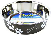 Loving Pets Espresso Bella Bowl Large -- 1 Bowl