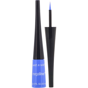 3 PACK of Wet n Wild, MegaLiner Liquid Eyeliner, Voltage Blue, 0.12 fl oz (3.5 ml)