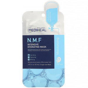 3 PACK of Mediheal, N.M.F Intensive Hydrating Mask, 1 Sheet, 0.91 fl. oz (27 ml)