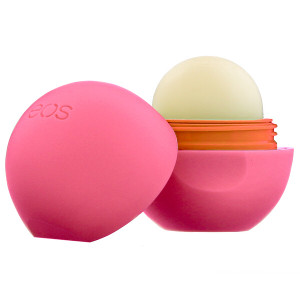3 PACK of EOS, Super Soft Shea Lip Balm, Strawberry Peach, 0.25 oz (7 g)