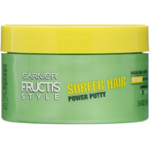 3 PACK of Garnier, Fructis, Surfer Hair, Power Putty, 3.4 oz (100 g)