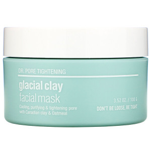 Skin&Lab, Dr. Pore Tightening, Glacial Clay Facial Mask, 3.52 oz (100 g)