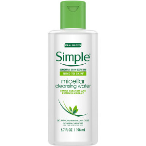 3 PACK of Simple Skincare, Micellar Cleansing Water, 6.7 fl oz (198 ml)