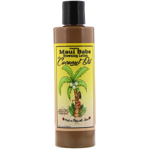 <img alt="Maui Babe, Amazing Browning Lotion with Coconut Oil, 8 fl oz (236 ml)" title="Maui Babe, Amazing Browning Lotion with Coconut Oil, 8 fl oz (236 ml),709069001507"