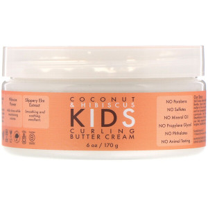 3 PACK of SheaMoisture, Coconut & Hibiscus, Kids Curling Butter Cream, 6 oz (170 g)