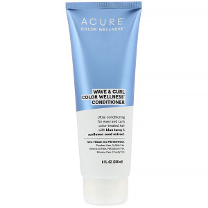 3 PACK of Acure, Wave & Curl Color Wellness Conditioner, 8 fl oz (236 ml)