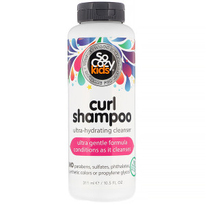 3 PACK of SoCozy, Kids, Curl Shampoo, Ultra-Hydrating Cleanser, 10.5 fl oz (311 ml)