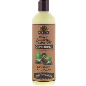3 PACK of Okay, Black Jamaican Castor Oil, Conditioner, 12 fl oz (355 ml)