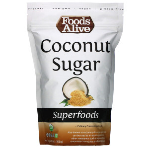 3 PACK of Foods Alive, Superfoods, Coconut Sugar, 14 oz (395 g)