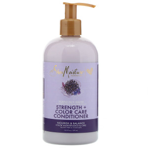 3 PACK of SheaMoisture, Purple Rice Water, Strength + Color Care Conditioner, 12.5 fl oz (370 ml)