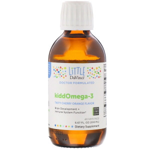 Little DaVinci, KiddOmega-3, Cherry Orange, 6.67 fl oz (200 ml)