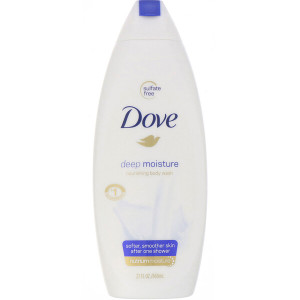 3 PACK of Dove, Deep Moisture, Nourishing Body Wash, 22 fl oz (650 ml)