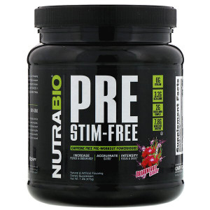 NutraBio Labs, PRE-Workout, Stim-Free, Dragonfruit Candy,  1.3 lb (573 g)