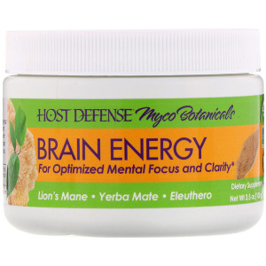 Fungi Perfecti, Myco Botanicals, Brain Energy, 3.5 oz (100 g)
