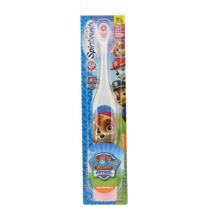 3 PACK of Arm & Hammer, Kids Spinbrush, Paw Patrol, Soft, 1 Battery Powered Toothbrush