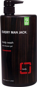 Every Man Jack Body Wash and Shower Gel Cedarwood -- 33.8 fl oz