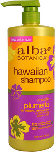 Alba Botanica Hawaiian Shampoo Colorific Plumeria -- 32 oz