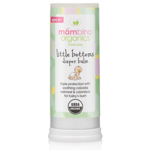 3 PACK of Mambino Organics Fresh Baby Little Bottoms Diaper Balm -- 0.63 oz