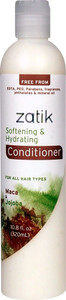 3 PACK of Zatik Softening & Hydrating Conditioner Maca & Jojoba -- 10.8 fl oz