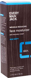 3 PACK of Every Man Jack Age Defying Face Moisturizer Fragrance Free -- 1.7 fl oz