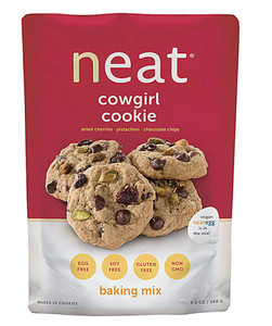 3 PACK of Neat Foods Cookie Mix Gluten Free Cowgirl Cookie -- 9.5 oz