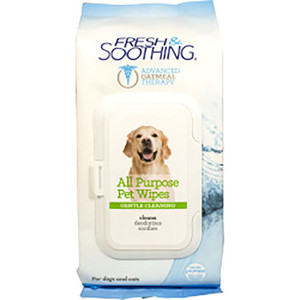3 PACK of Naturel Promise Fresh'n Soothing All Purpose Pet Wipes -- 50 Wipes