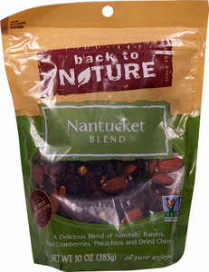 3 PACK of Back To Nature Trail Mix Nantucket Blend -- 10 oz