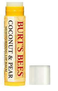 3 PACK of Burt's Bees Lip Balm Coconut and Pear -- 0.15 oz