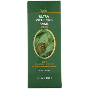 Dewytree, Ultra Vitalizing Snail Serum, 2.36 fl oz (70 ml)