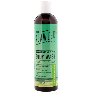 The Seaweed Bath Co., Hydrating Body Wash, For All Skin Types, Eucalyptus & Peppermint, 12 fl oz (354 ml)