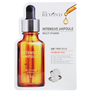 3 PACK of Beyond, Intensive Ampoule, Multi Vitamin Mask, 1 Mask