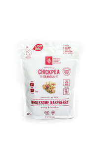 3 PACK of EFFi Foods Probiotic Chickpea Granola Clusters - Wholesome Raspberry -- 7 oz