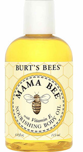 3 PACK of Burts Bees 100% Natural Mama Bee Nourishing Body Oil -- 4 fl oz