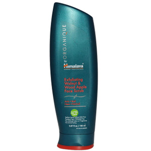 Himalaya, Botanique, Exfoliating Walnut & Wood Apple Face Scrub, 5.07 fl oz (150 ml)